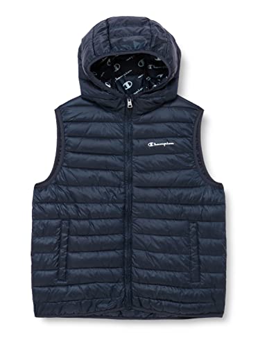 Champion Dziecięca kamizelka z kapturem unisex Legacy Outdoor lekka mała kamizelka z kapturem, granatowy, 11-12 lat