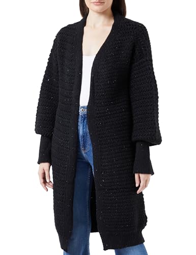 FENIA Kardigan damski 11025263-FE02, czarny, M/L, czarny, M-L