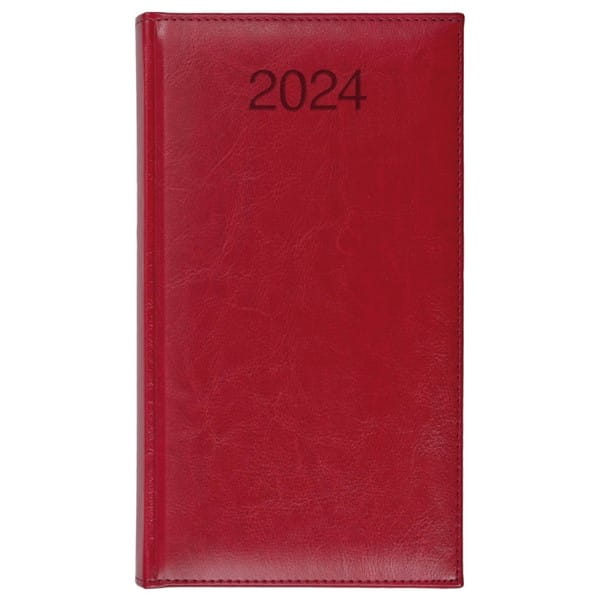Terminarz A6 tygodniowy CRUX 2024 BALADO czerwony 1szt. /KK-CCB-409.TB-B38/