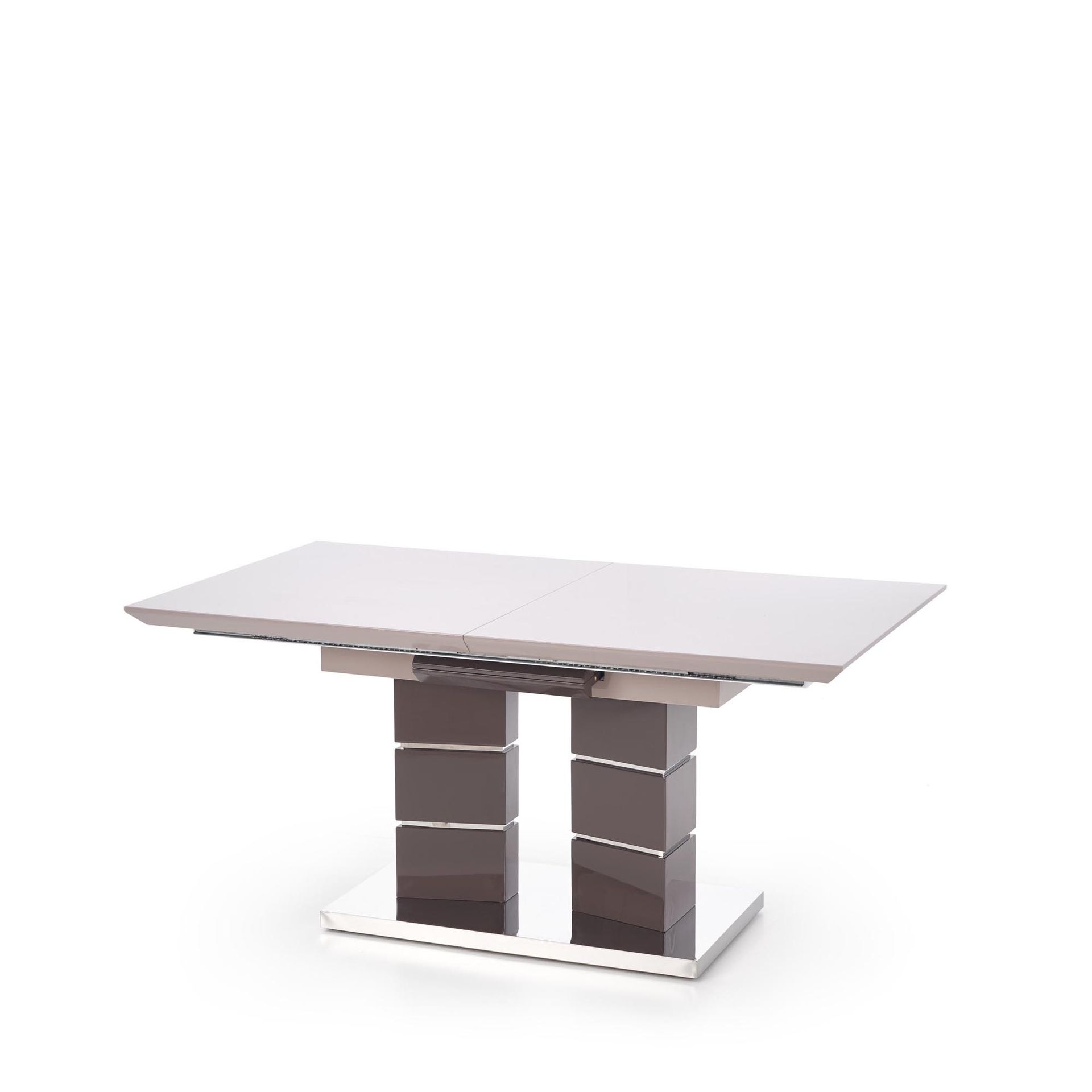 Stół Rozkładany 160-200 x 90 x 75 Lord Popiel / Jasny Popiel Halmar