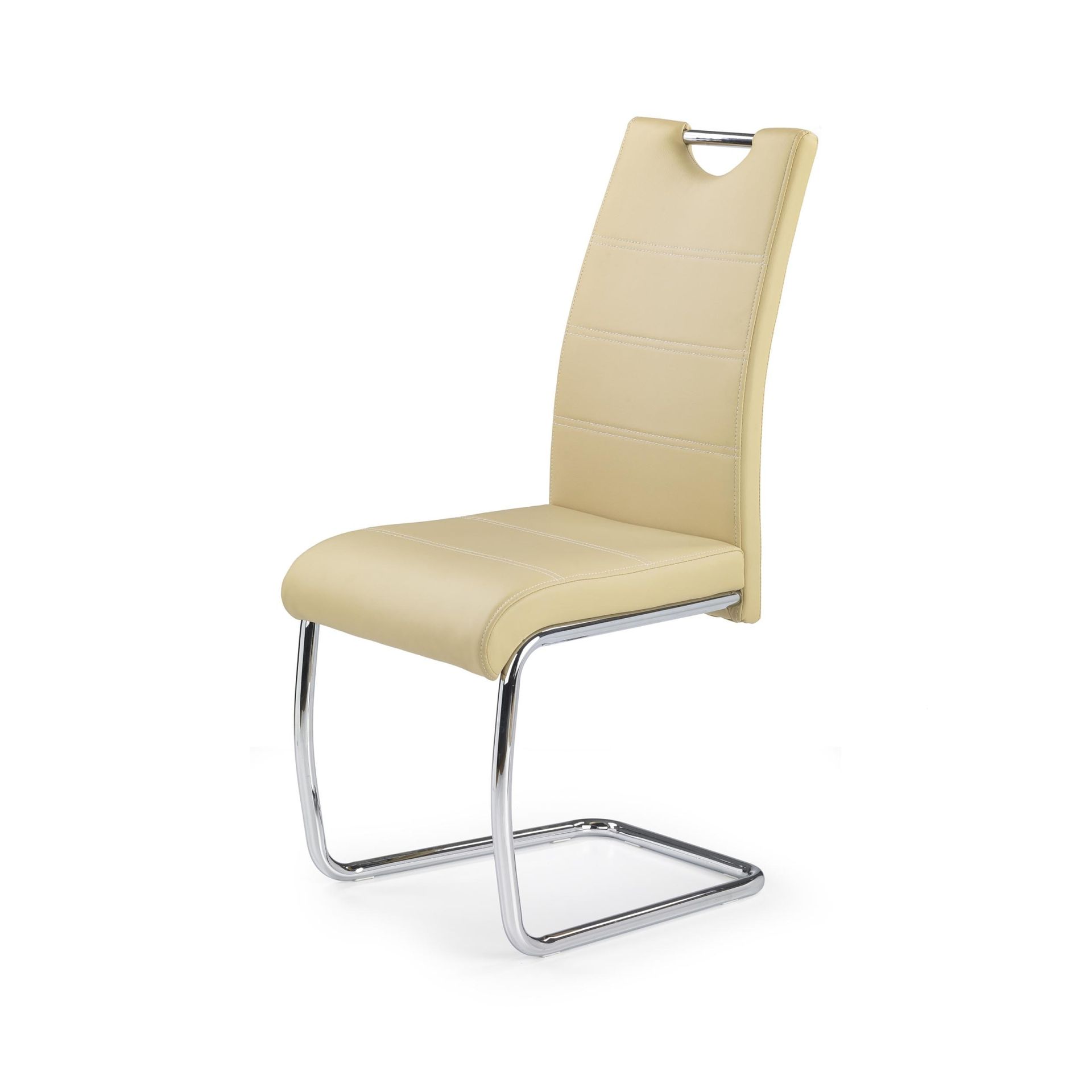 Krzesło Metalowe K-211 Beż Halmar