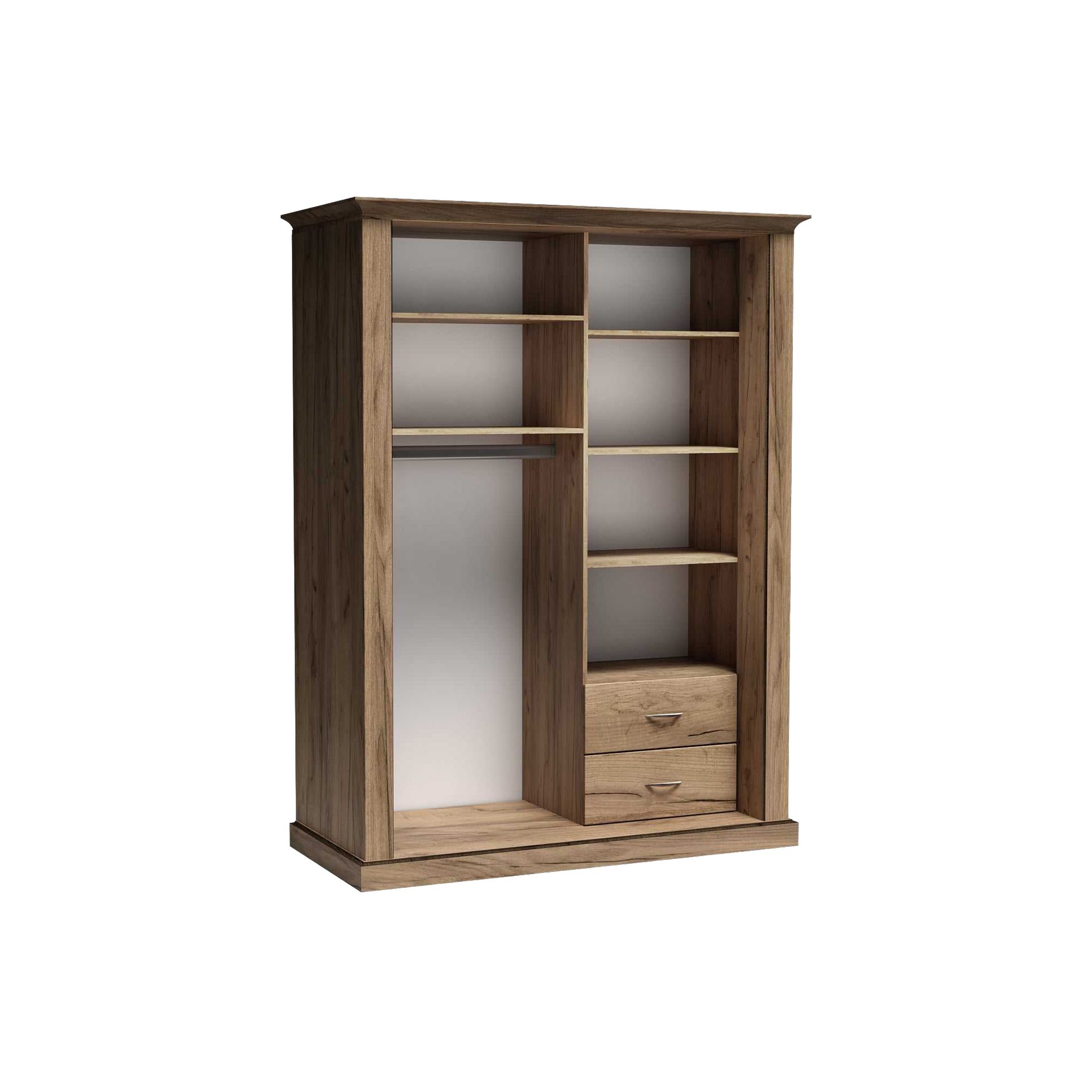 Szafa Przesuwna 146 z Lustrem A-146 Antica Jarstol Jesion Jasny