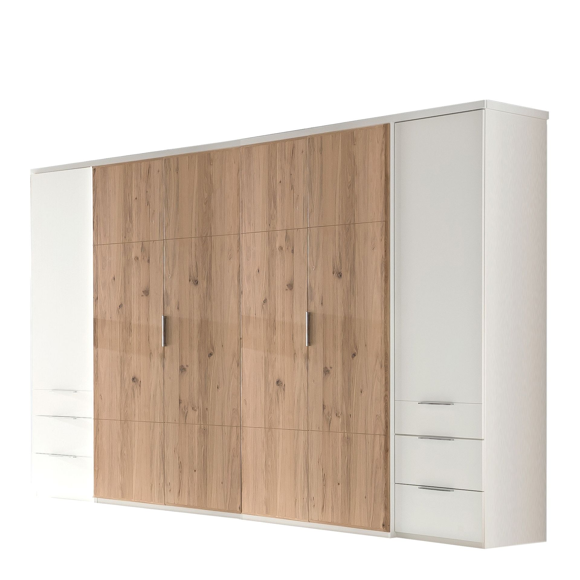 Szafa 6D4SZ 50BWVI46 Vidal MMI Sleeping Dąb Bianco, Biały