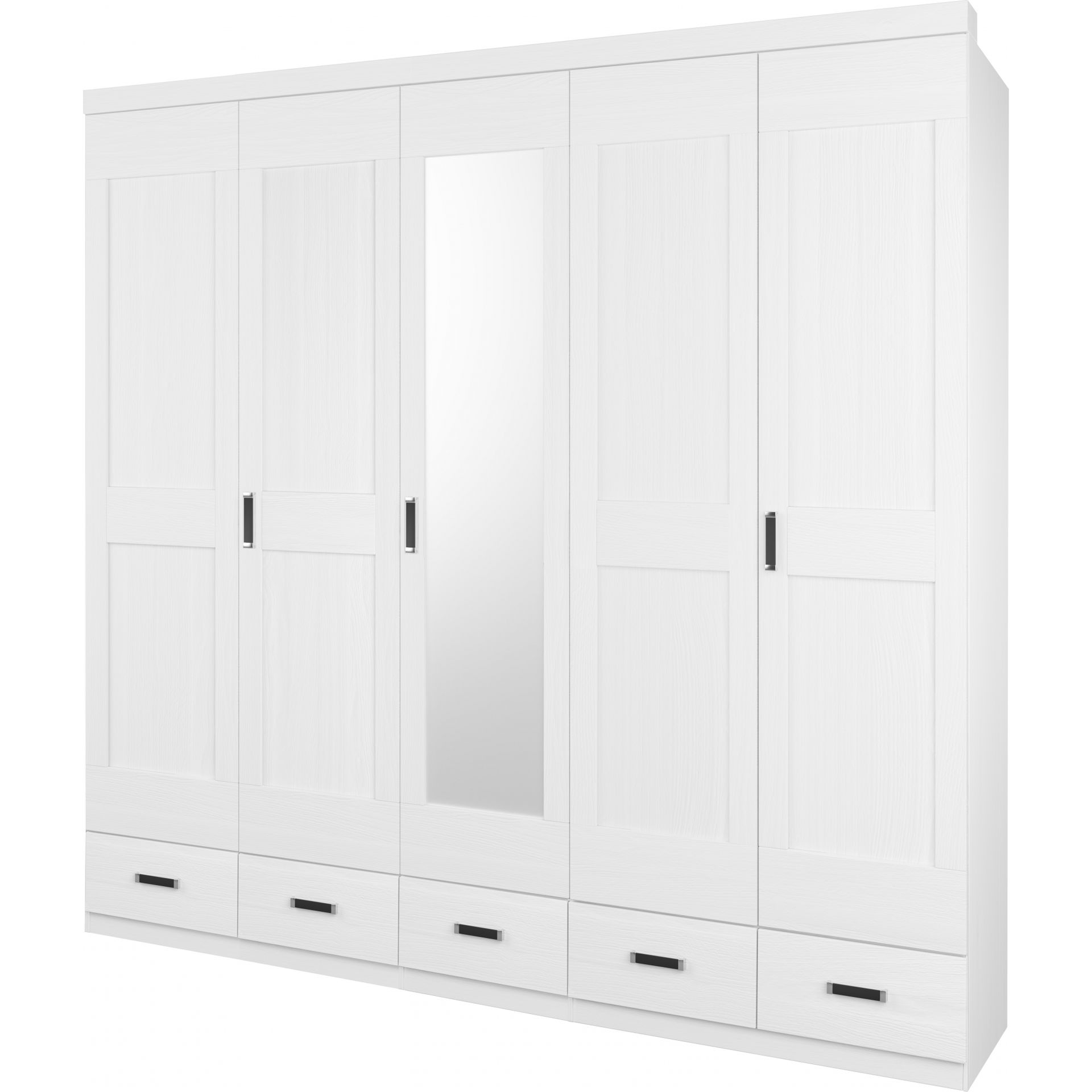 Szafa 5D z Szufladami i z Lustrem 5090ST405 System A MMI Sleeping