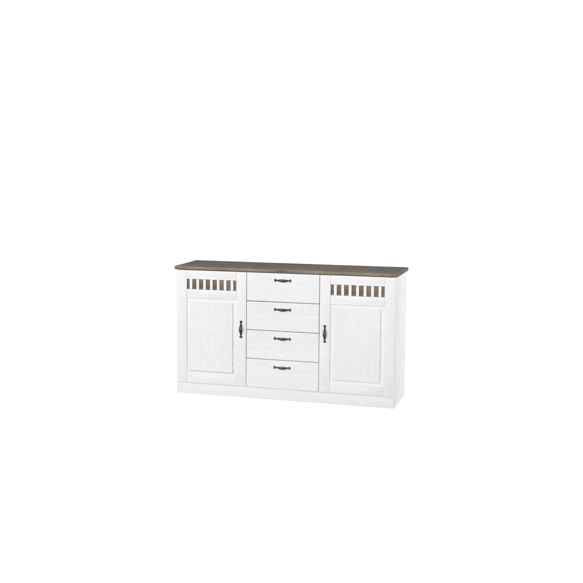 Komoda 5092LU77 Luna MMI Sleeping Sosna Biała, Lava