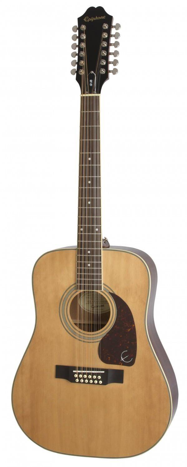 Epiphone Songmaker DR-212 Square Shoulder 12-string NA Natural - gitara akustyczna 12 strunowa ♦ 30 DNI NA ZWROT ♦ GWARANCJA DOOR-TO-DOOR ♦ S...