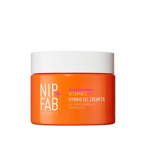 NIP+FAB Illuminate Vitamin C Fix Hybrid Gel Cream 5% krem do twarzy na dzień 50 ml dla kobiet