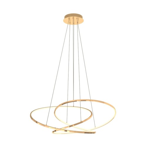 Cholet lampa wisząca 1xLED/56W złota MD7360-1A-3GT