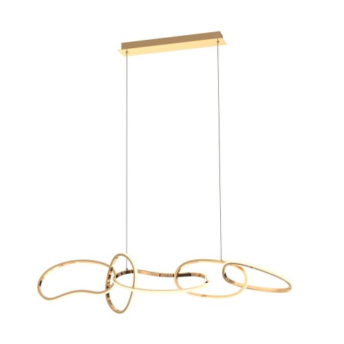 Cholet lampa wisząca 5xLED/56W złota MD7361-5A-EGT