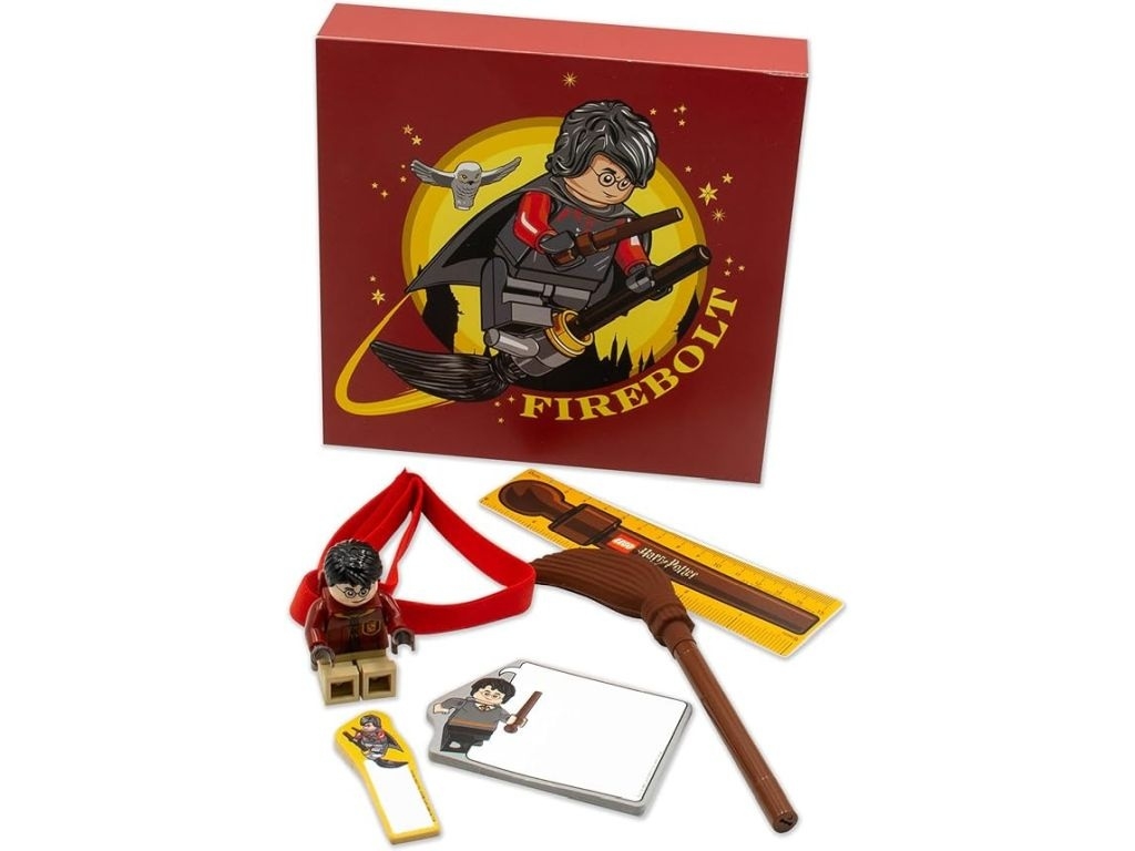 LEGO 53259 Harry Potter Zestaw piśmienniczy - Lampka czołowa, pamiętnik, długopis żelowy, naklejki