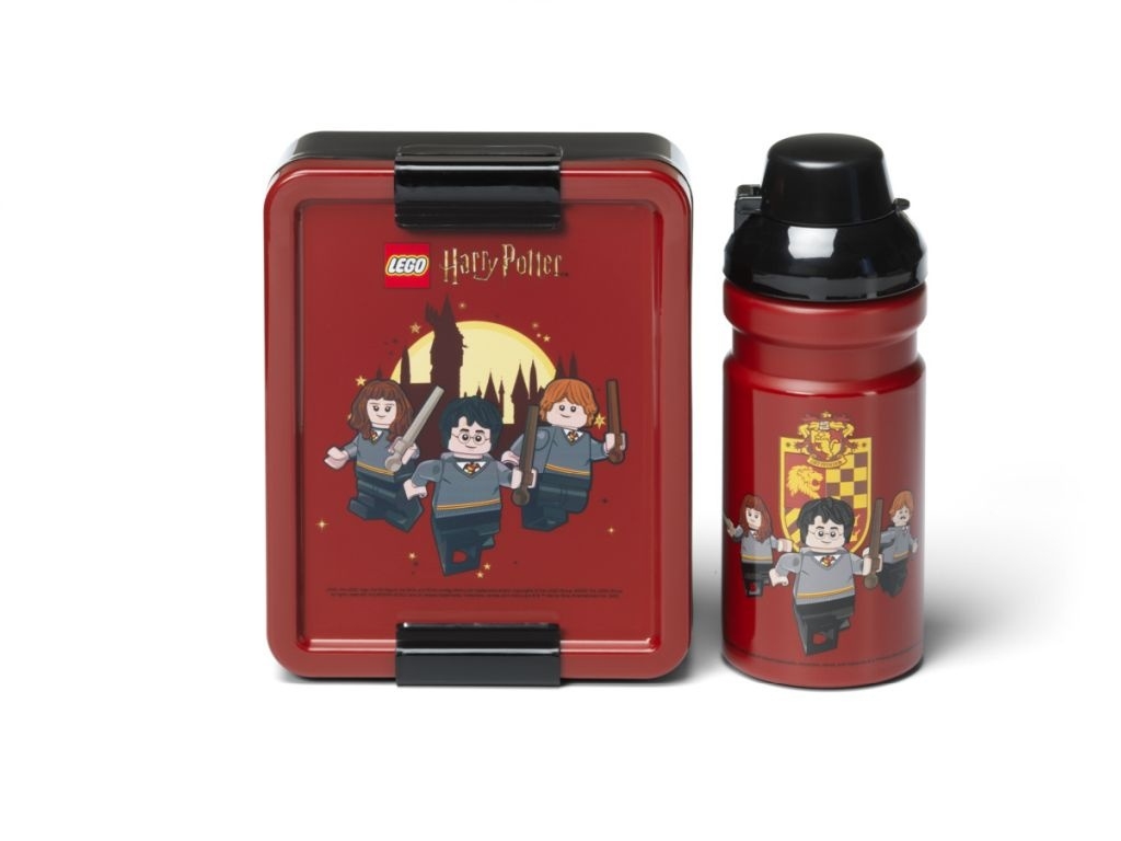 LEGO 40580830 Harry Potter Lunchbox i bidon Gryffindor