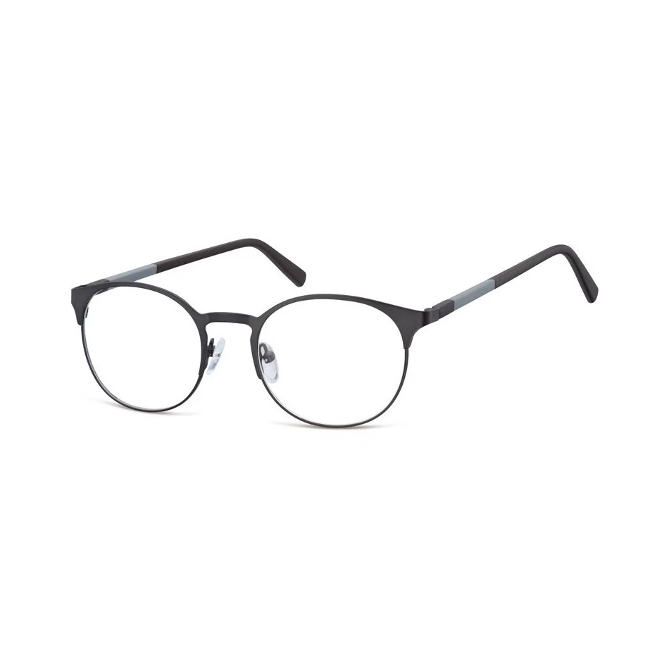 Okulary oprawki okrągłe metalowe Sunoptic 995A