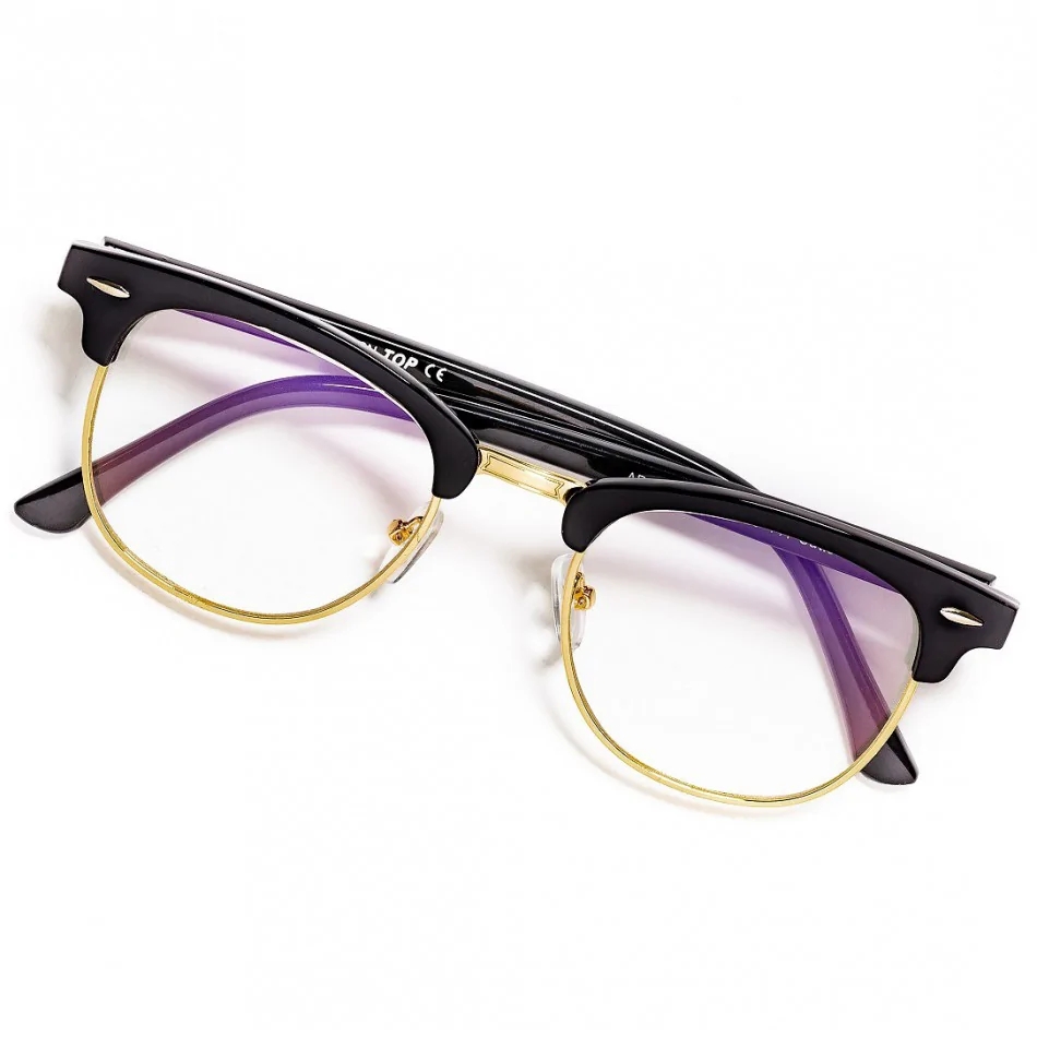 Półramki okulary z filtrem antyrefleksyjne do komputera 2763