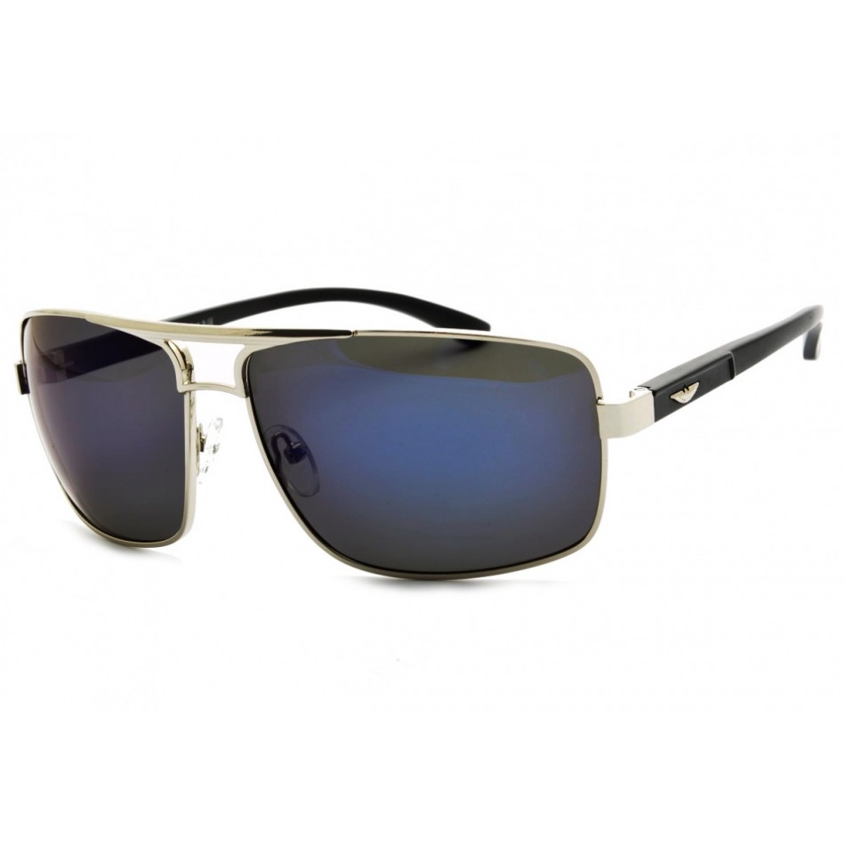 Pilotki Polaryzacyjne okulary aviator lustrzane POL-70A