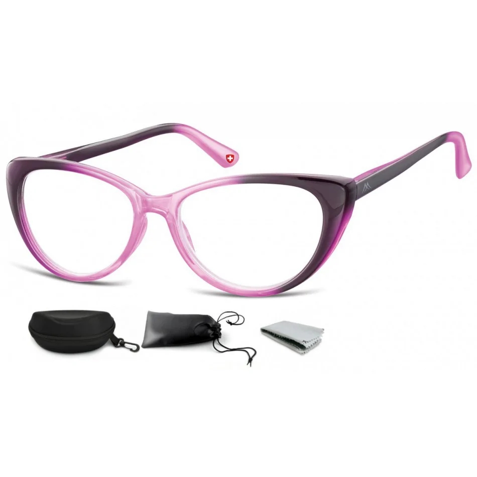 Plusy Okulary Do Czytania Kocie MR64D moc: +3,5