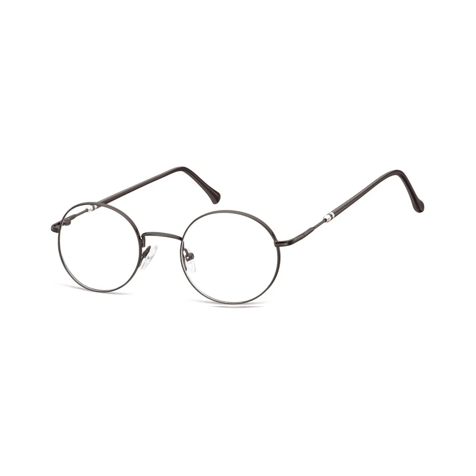 Lenonki okrągłe Okulary oprawki optyczne 926D czarne