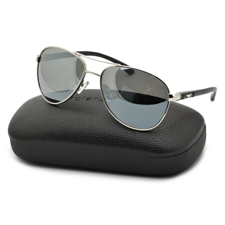 Okulary Pilotki Polaryzacyjne aviator Lustrzanki POL-80
