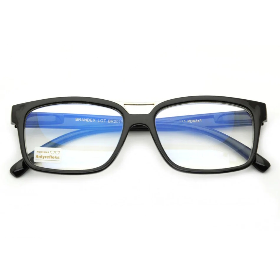 Plusy Okulary z filtrem z Antyrefleksem do Czytania moc: +1.5 do Komputera z flexami ST304