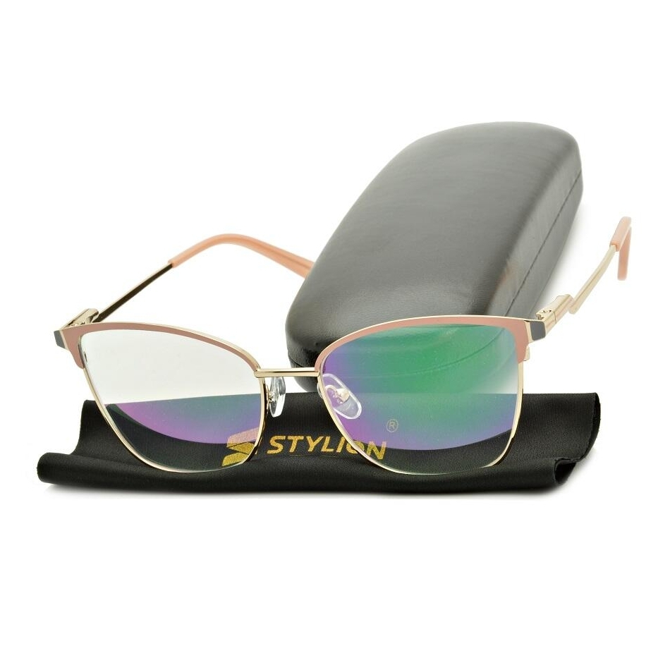 Minusy -1.50 damskie okulary korekcyjne z antyrefleksem ST325B