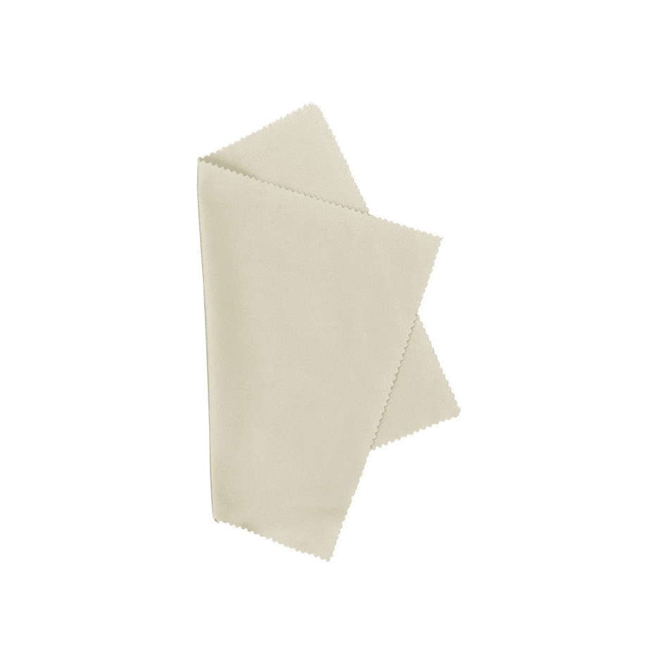 Ściereczka z Mikrofibry do okularów - beżowa - Premium 18x15
