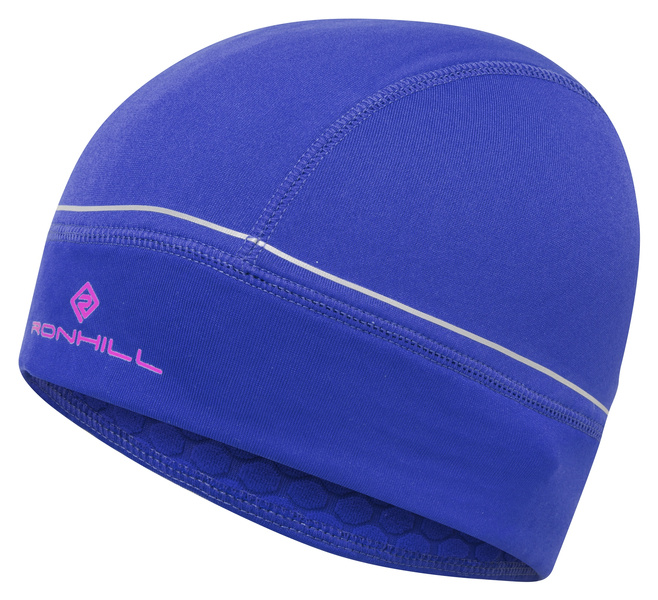 RONHILL Czapka biegowa PRISM BEANIE cobalt/thistle