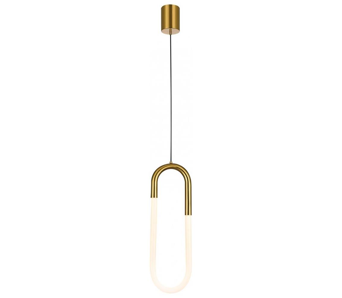 Redo 01-3183 - LED Żyrandol na lince LATIUM LED/9W/230V mosiądz