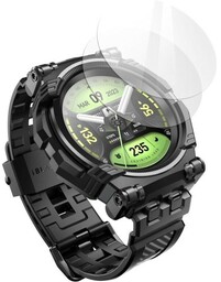 Supcase Etui z paskiem + 2 szkła i-Blason Armorbox do Galaxy Watch 6 Classic 47mm, czarne