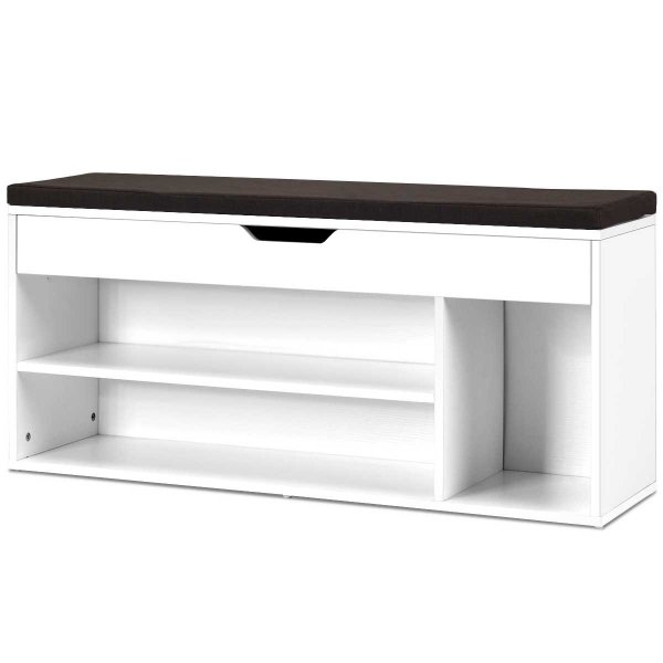Costway Szafka na buty z siedziskiem i schowkiem HW61147NA