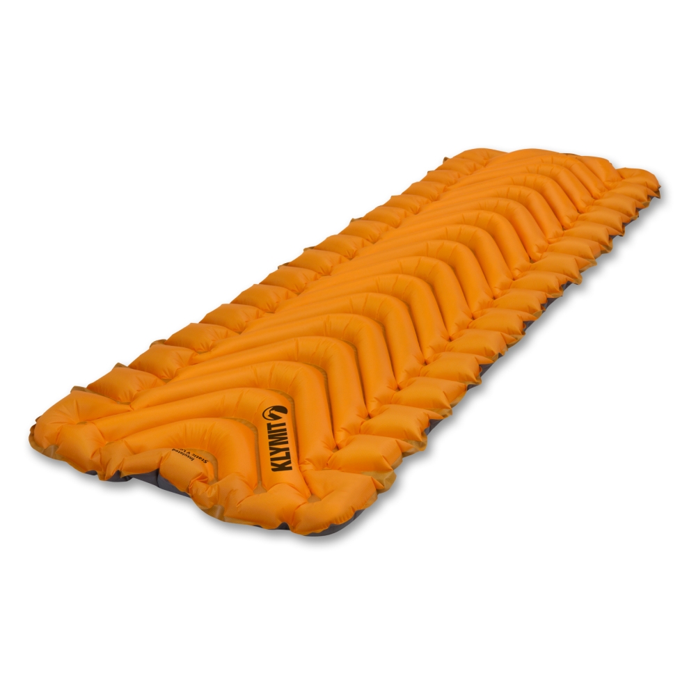Materac turystyczny Klymit Insulated Static V Lite mango - ONE SIZE