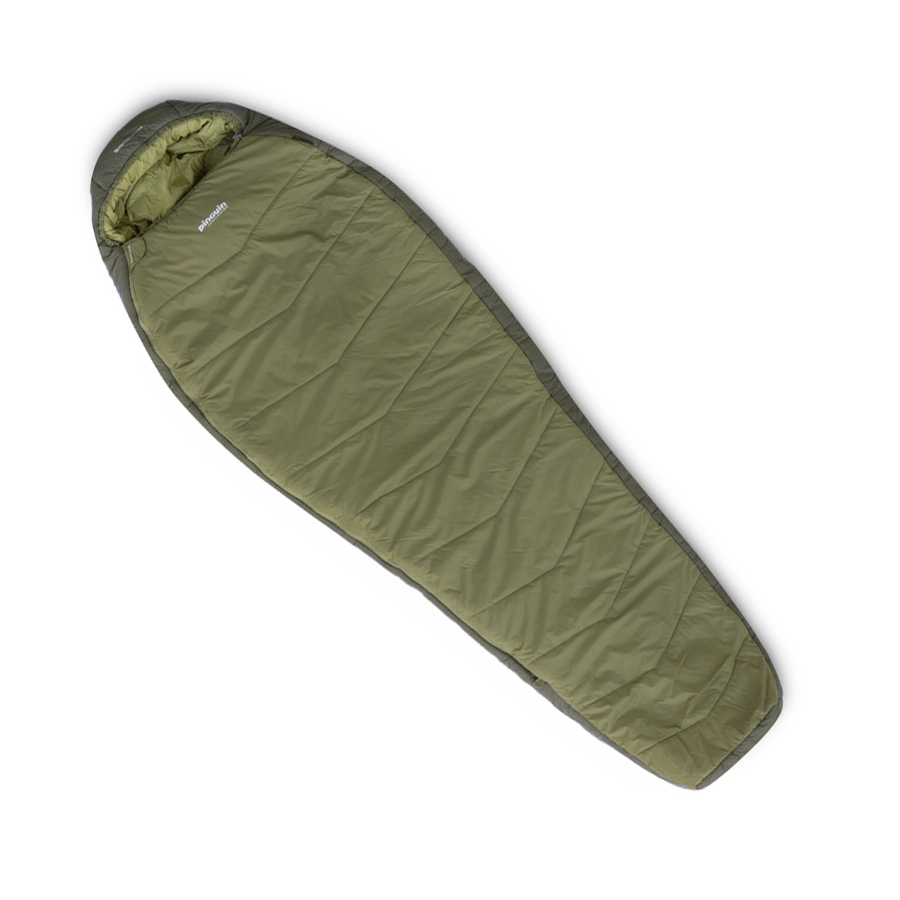 Śpiwór turystyczny Pinguin TREKKING PFM khaki - 205 lewy