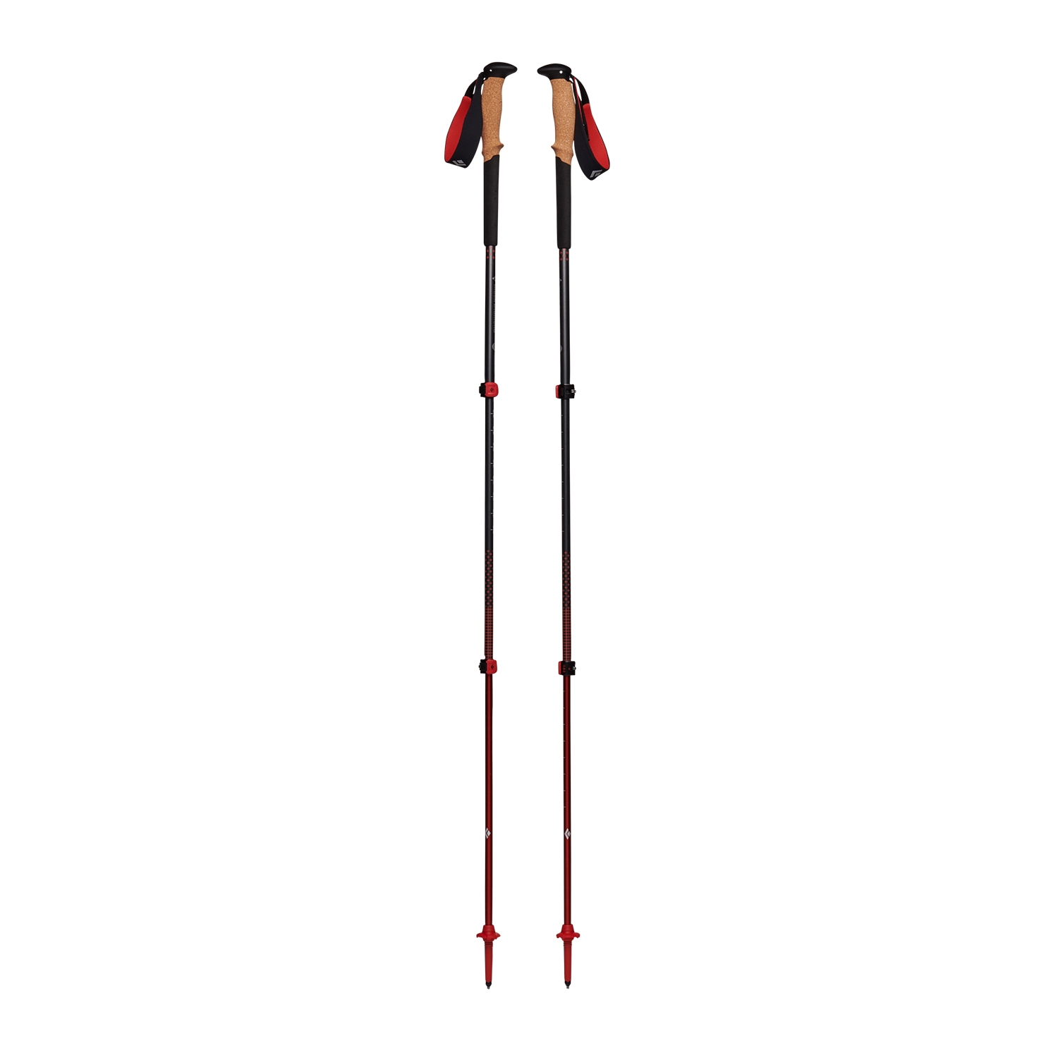 Kije trekkingowe Black Diamond Pursuit charcoal/octane - M/L