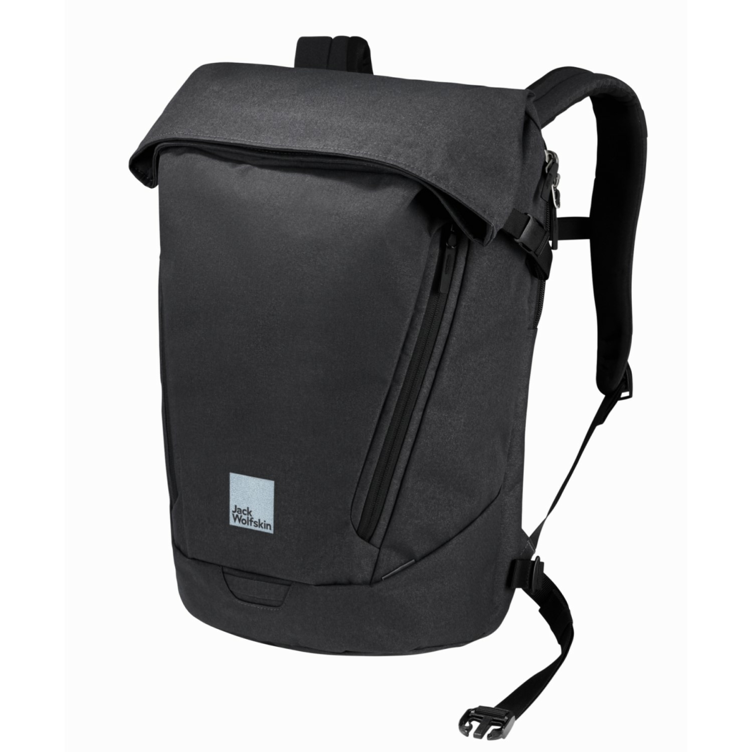 Plecak miejski na laptopa Jack Wolfskin MAINKAI ROLLTOP phantom - ONE SIZE