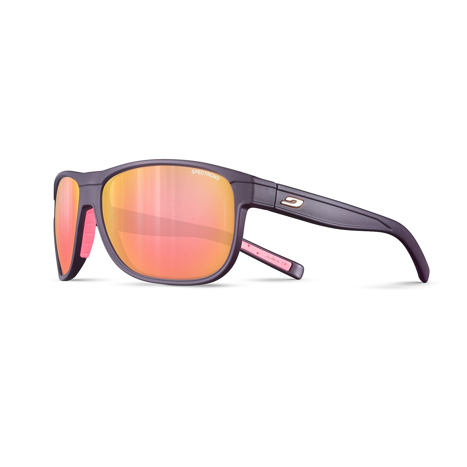 Okulary przeciwsłoneczne turystyczne Julbo Renegade M Spectron 3 CF J5491126 dark purple/pink - ONE SIZE