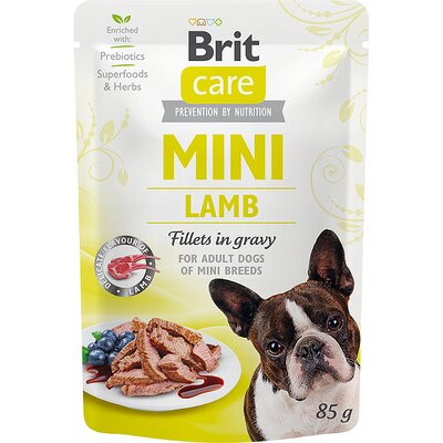 BRIT CARE MINI POUCH LAMB 85G