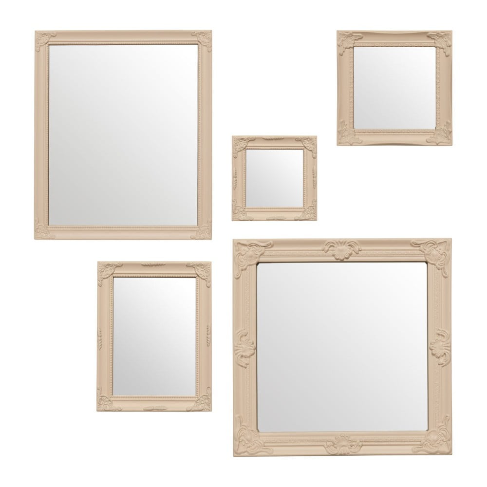 Lustra ścienne zestaw 5 szt. 37x37 cm Baroque – Premier Housewares