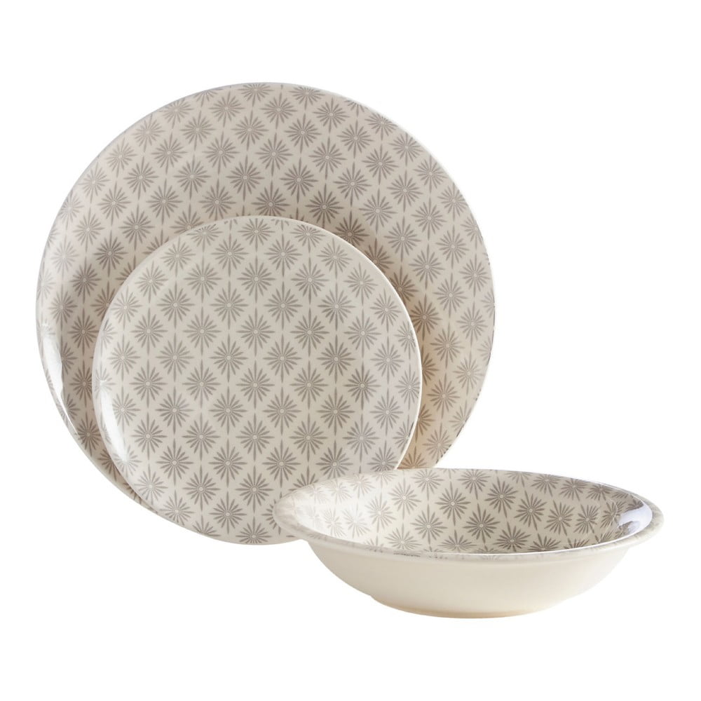 Kamionkowy zestaw talerzy 12 szt. Maya – Premier Housewares