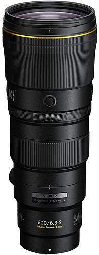Obiektyw Nikkor Z 600mm f/6.3 VR S | Filtr Marumi 95mm UV oraz Polar GRATIS! -  Raty ,