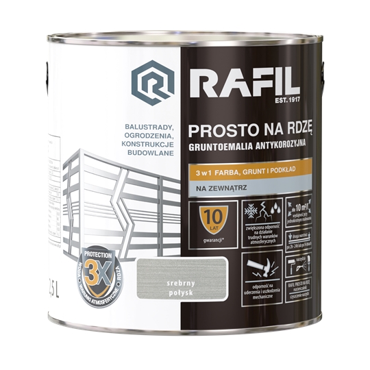 RAFIL Prosto na Rdzę Połysk