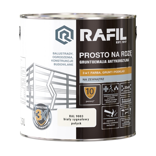 RAFIL Prosto na Rdzę Połysk