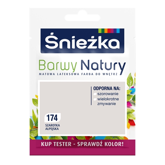 ŚNIEŻKA Barwy Natury - Tester koloru