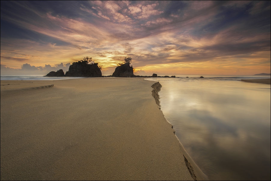 Plakat, Wydma na plaży, 30x20 cm