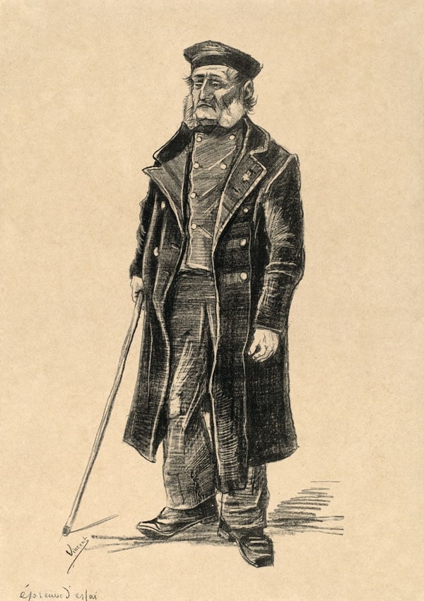 Plakat, Orphan Man, Vincent van Gogh, 42x59,4 cm