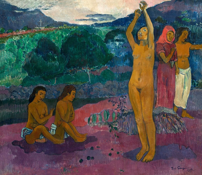 Plakat, The Invocation, Paul Gauguin, 30x20 cm