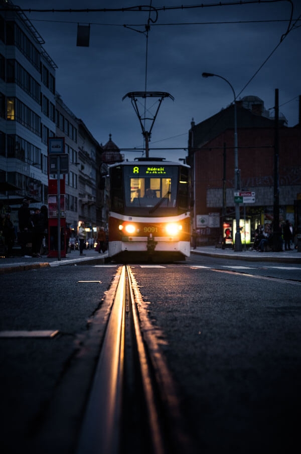 Plakat, Praga, Światło w ciemności, 50x70 cm