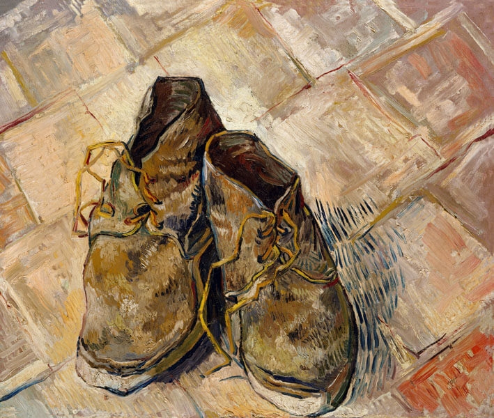 Plakat, Buty, Vincent van Gogh, 84,1x59,4 cm
