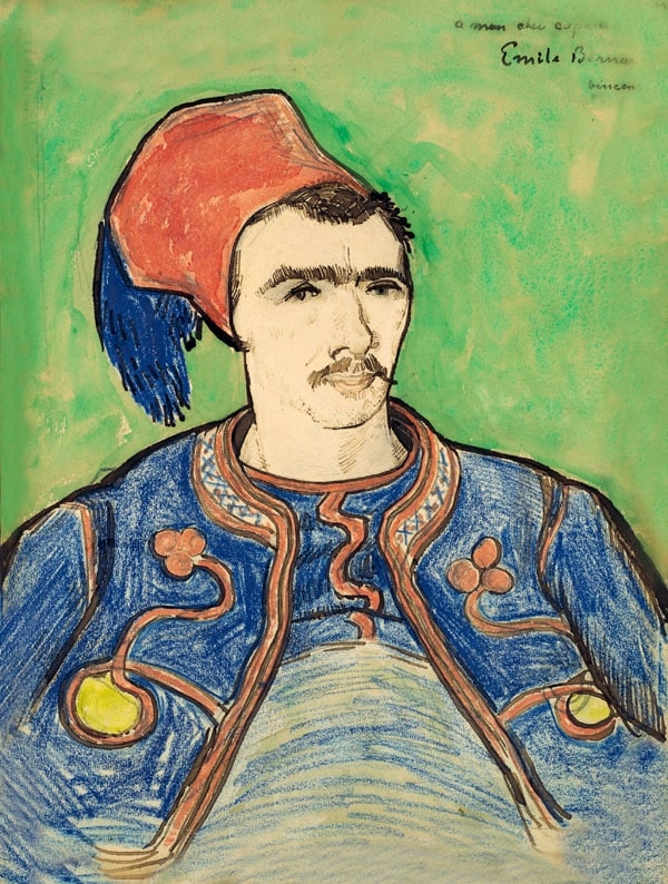 Plakat, The Zouave, Vincent van Gogh, 21x29,7 cm