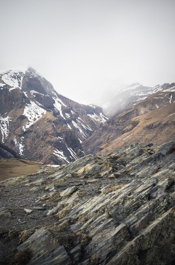 Plakat, Gruzja, Kazbek, 70x100 cm