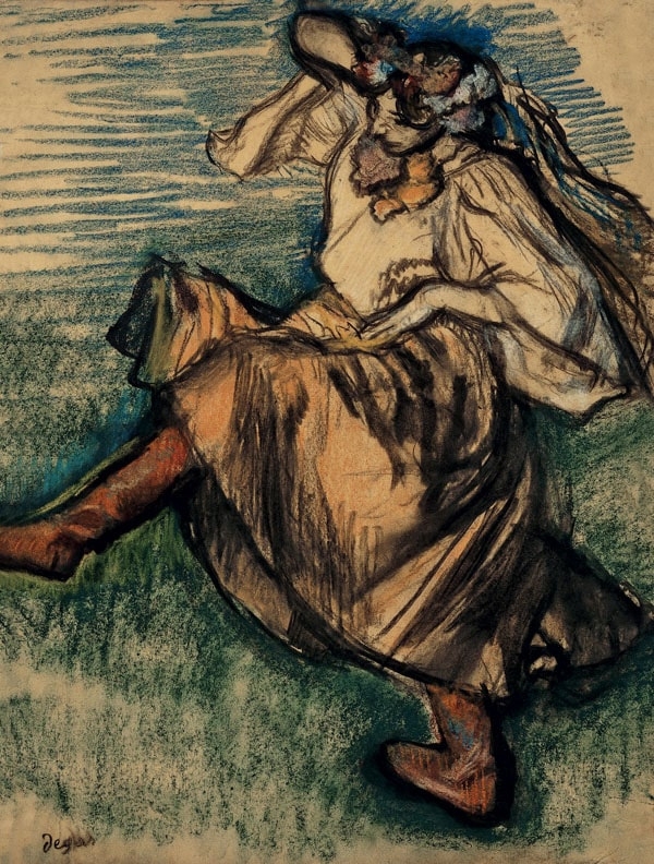 Galeria Plakatu, Plakat, Russian Dancer, Edgar Degas, 42x59,4 cm