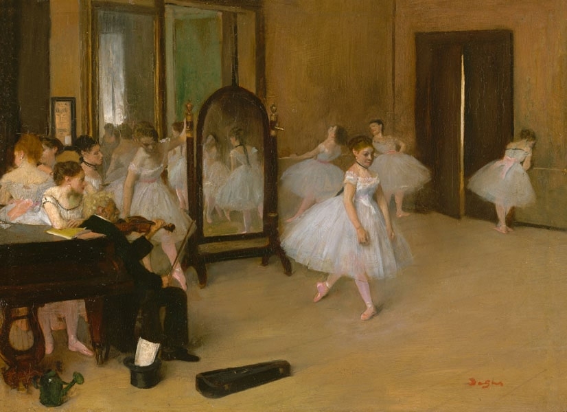 Galeria Plakatu, Plakat, The Dancing Class, Edgar Degas, 84,1x59,4 cm