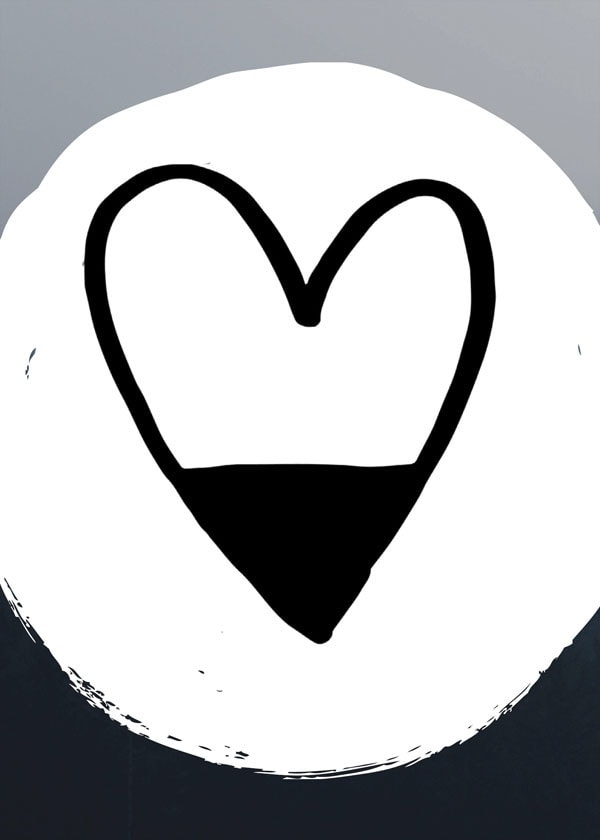 Galeria Plakatu, Plakat, Serce Ii, 30x40 cm